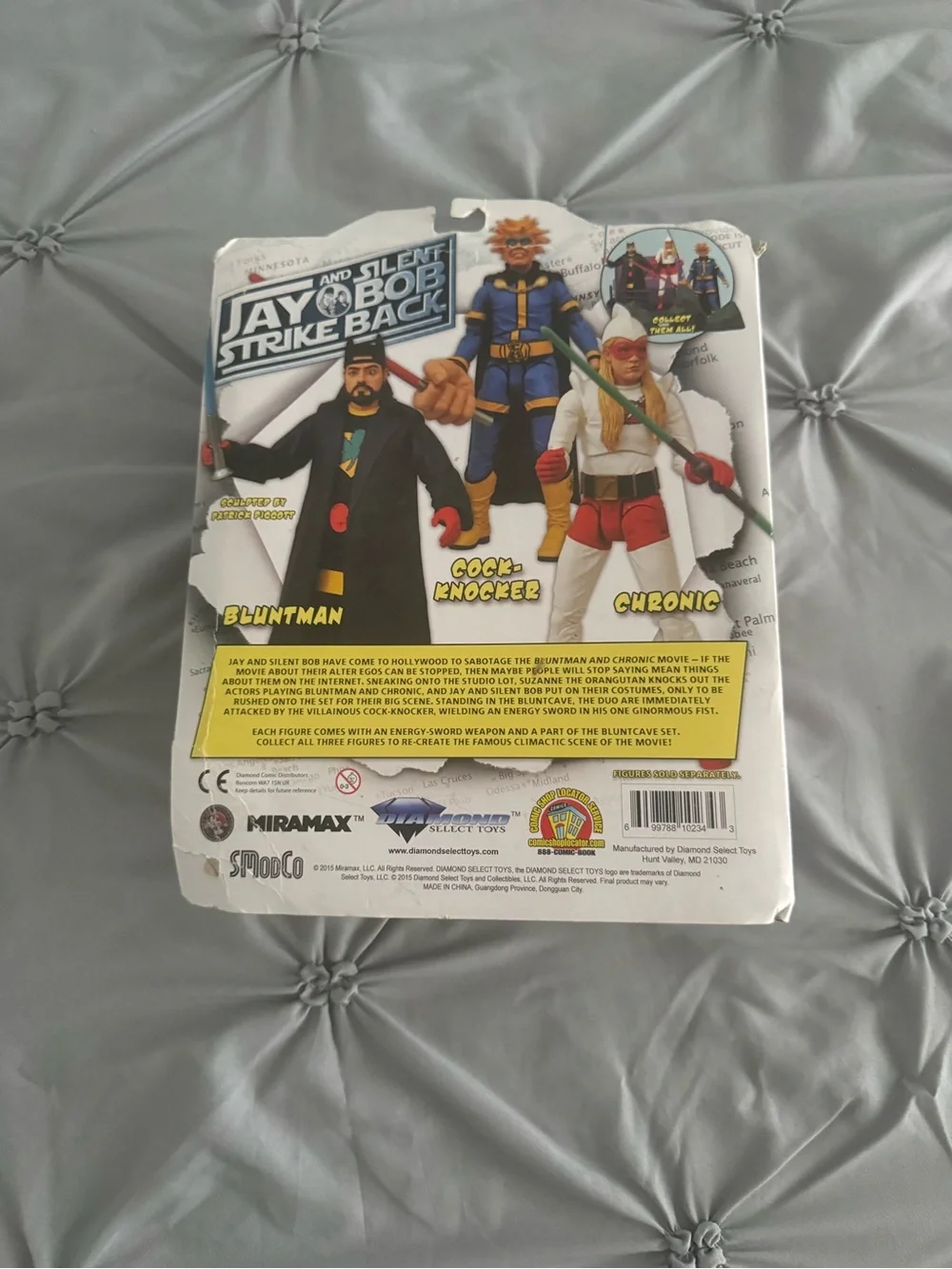 Action Figure - Blue & Yellow Superhero Toy